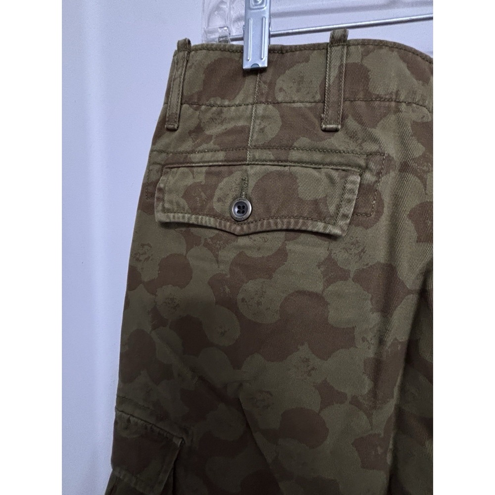 Levi Strauss Green Camo Cargo Shorts 32x10 Carrier Pockets Hunter Gorpcore Y2K - Picture 6 of 12
